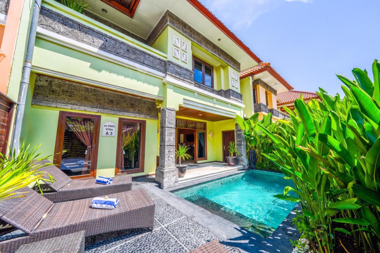 De Cinta Villa - Kuta - 5 Bedrooms - Heart Of Kuta 外观 照片